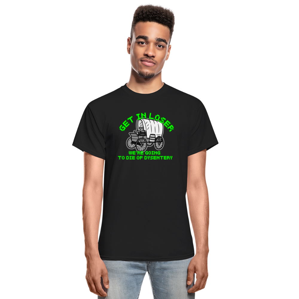 Dysentery Gildan Ultra Cotton Adult T-Shirt - black