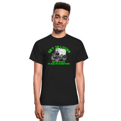 Dysentery Gildan Ultra Cotton Adult T-Shirt - black