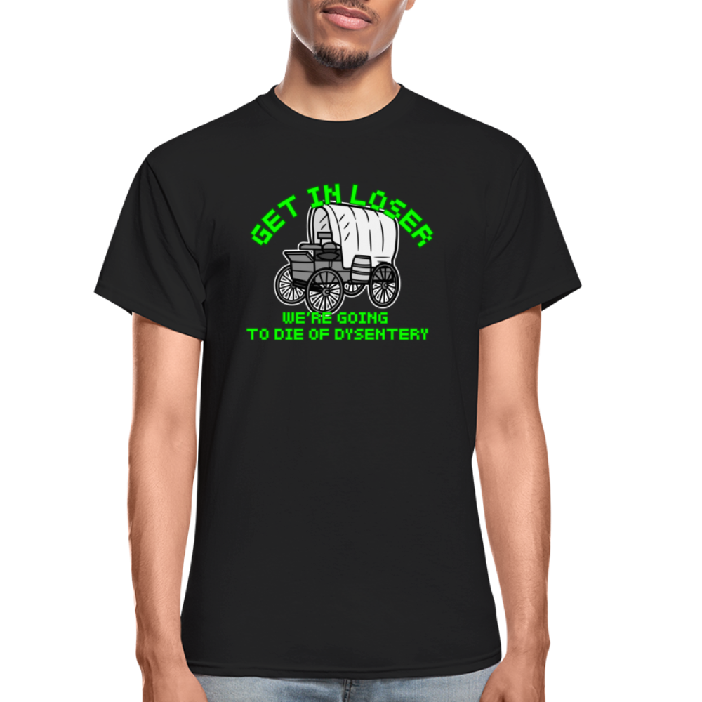 Dysentery Gildan Ultra Cotton Adult T-Shirt - black