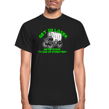 Dysentery Gildan Ultra Cotton Adult T-Shirt - black