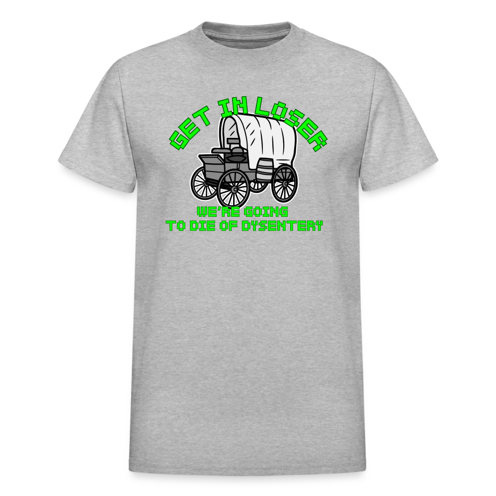 Dysentery Gildan Ultra Cotton Adult T-Shirt - heather gray