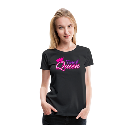 Feral Queen Women’s Premium T-Shirt - black