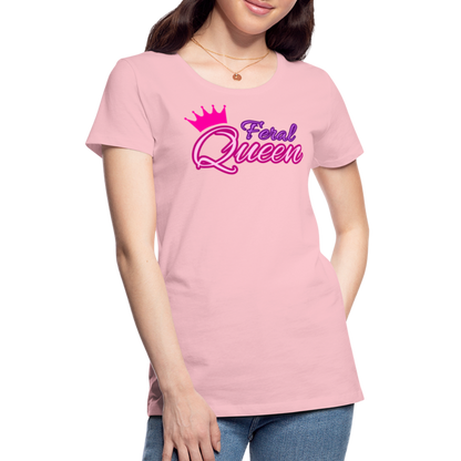 Feral Queen Women’s Premium T-Shirt - pink