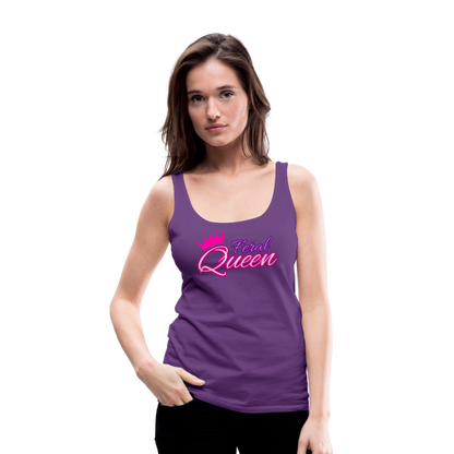 Feral Queen Women’s Premium Tank Top - purple