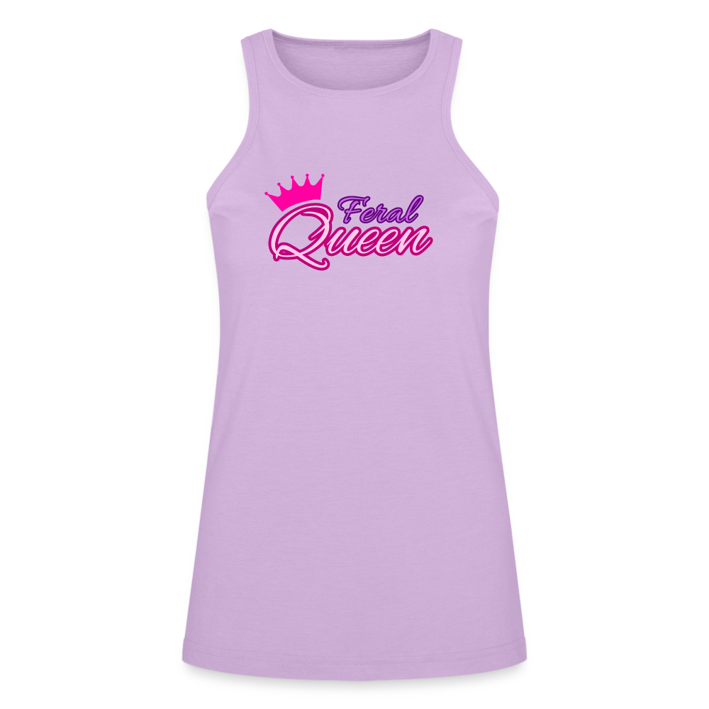 Feral Queen American Apparel Women’s Racerneck Tank - lilac