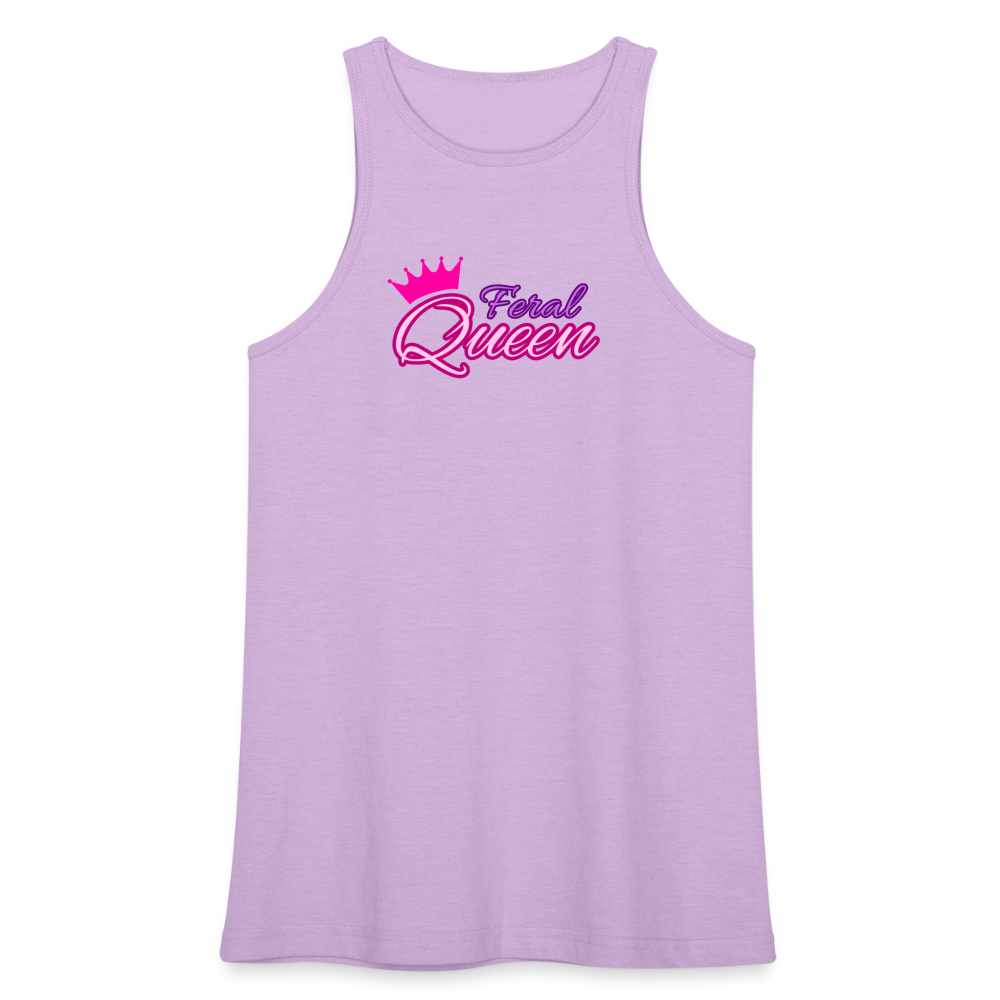 Feral Queen American Apparel Women’s Racerneck Tank - lilac