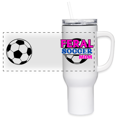 40 oz Travel Tumbler - white