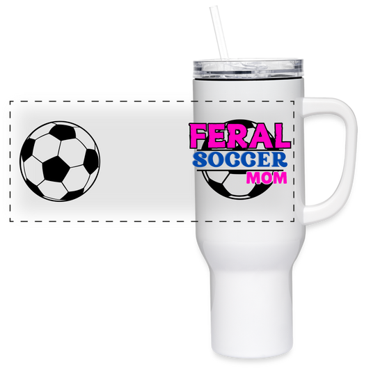 40 oz Travel Tumbler - white