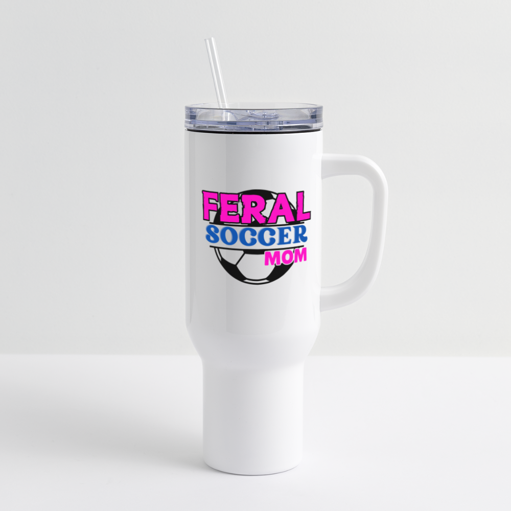 40 oz Travel Tumbler - white