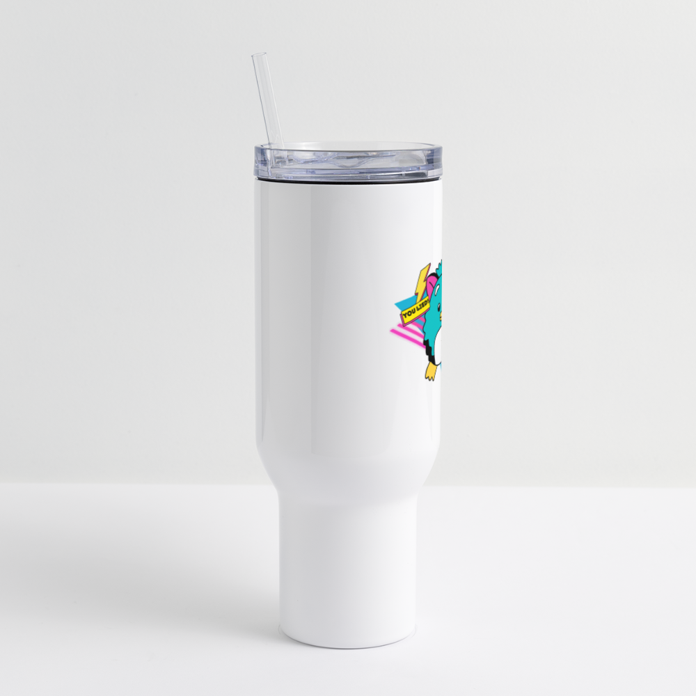 Nostalgic Pet 40 oz Travel Tumbler - white