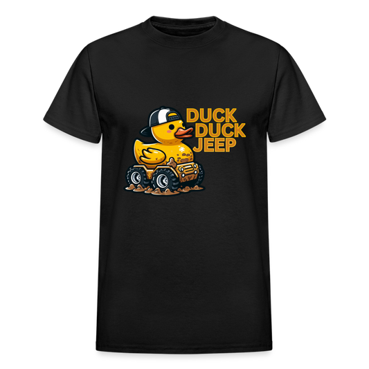 Duck Duck Jeep Gildan Ultra Cotton Adult T-Shirt - black