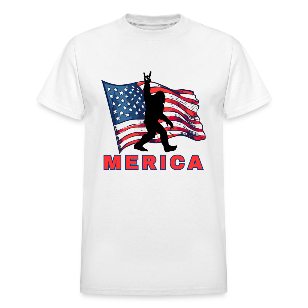 MERICA Gildan Ultra Cotton Adult T-Shirt - white