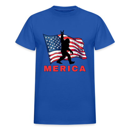 MERICA Gildan Ultra Cotton Adult T-Shirt - royal blue