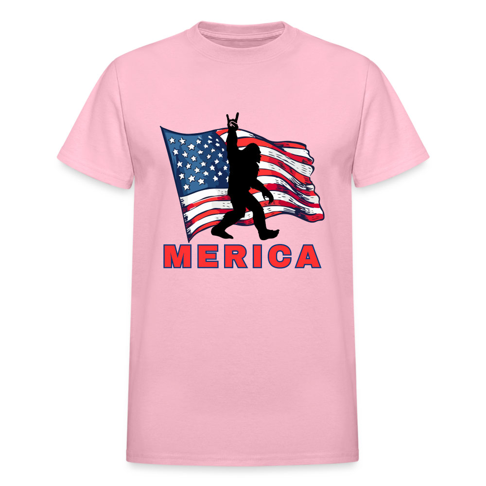 MERICA Gildan Ultra Cotton Adult T-Shirt - light pink