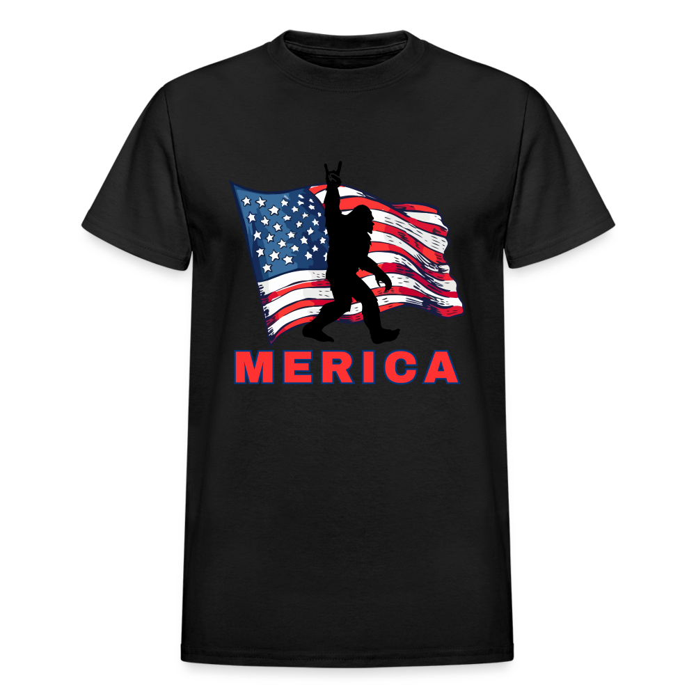 MERICA Gildan Ultra Cotton Adult T-Shirt - black