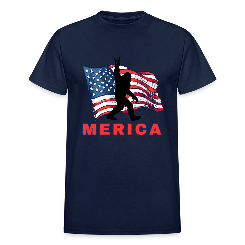 MERICA Gildan Ultra Cotton Adult T-Shirt - navy