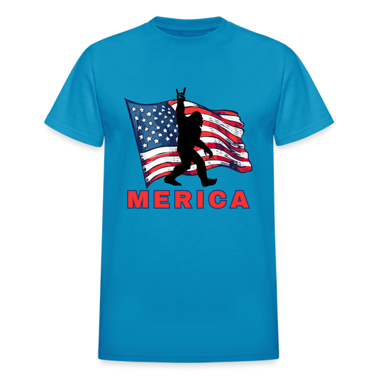 MERICA Gildan Ultra Cotton Adult T-Shirt - turquoise