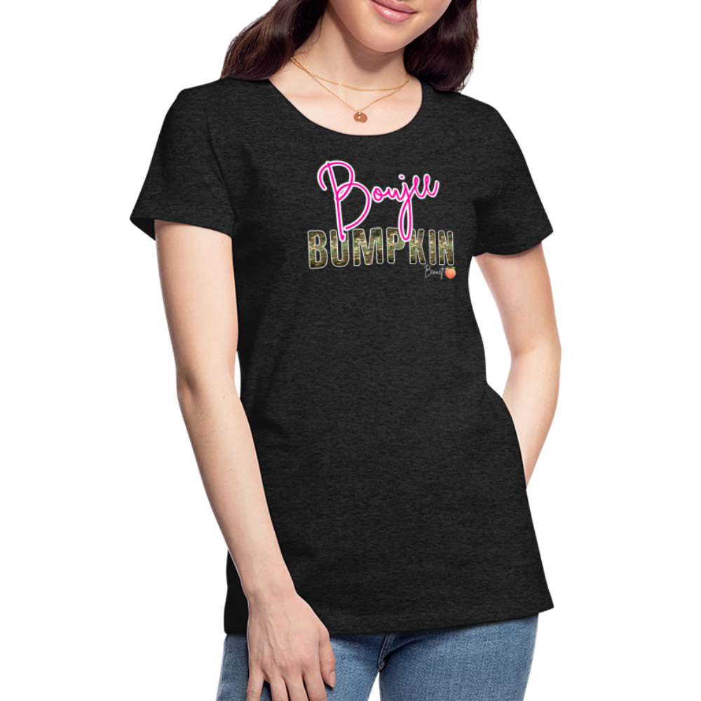 BENNETT PEACH BOUJEE BUMPKIN Women’s Premium T-Shirt - charcoal grey