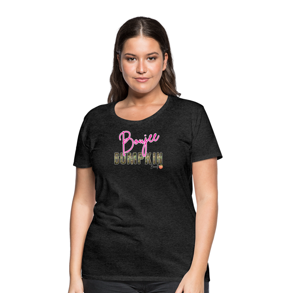 BENNETT PEACH BOUJEE BUMPKIN Women’s Premium T-Shirt - charcoal grey