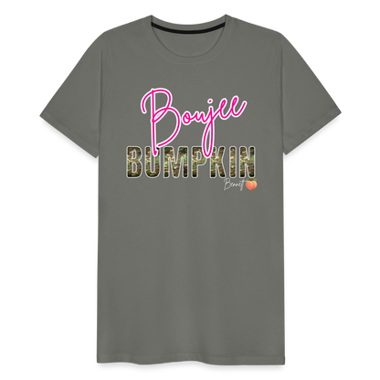 BENNETT PEACH BOUJEE BUMPKIN Men's Premium T-Shirt - asphalt gray