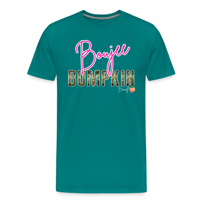 BENNETT PEACH BOUJEE BUMPKIN Men's Premium T-Shirt - teal
