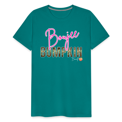BENNETT PEACH BOUJEE BUMPKIN Men's Premium T-Shirt - teal