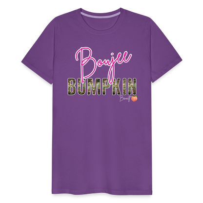 BENNETT PEACH BOUJEE BUMPKIN Men's Premium T-Shirt - purple