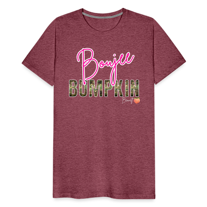 BENNETT PEACH BOUJEE BUMPKIN Men's Premium T-Shirt - heather burgundy