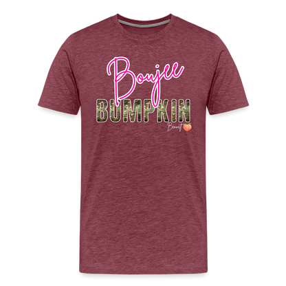 BENNETT PEACH BOUJEE BUMPKIN Men's Premium T-Shirt - heather burgundy