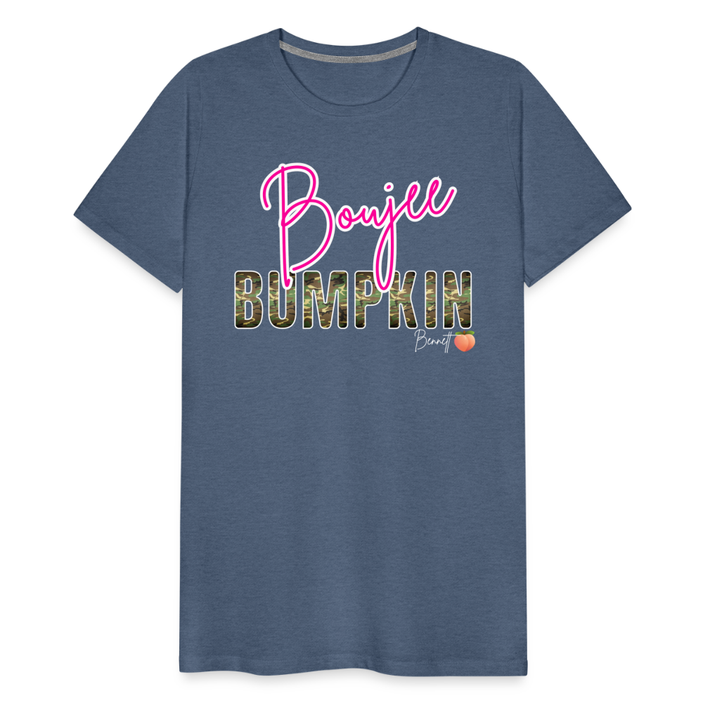 BENNETT PEACH BOUJEE BUMPKIN Men's Premium T-Shirt - heather blue