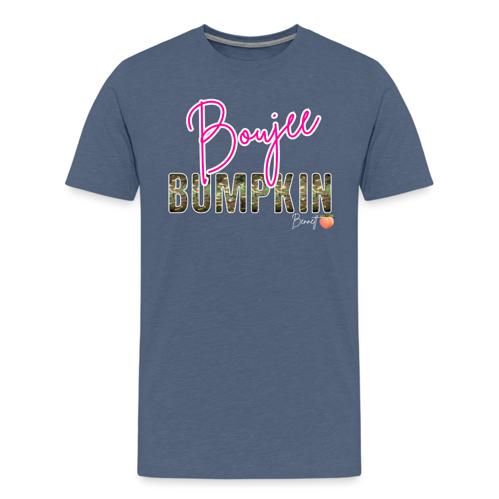 BENNETT PEACH BOUJEE BUMPKIN Men's Premium T-Shirt - heather blue