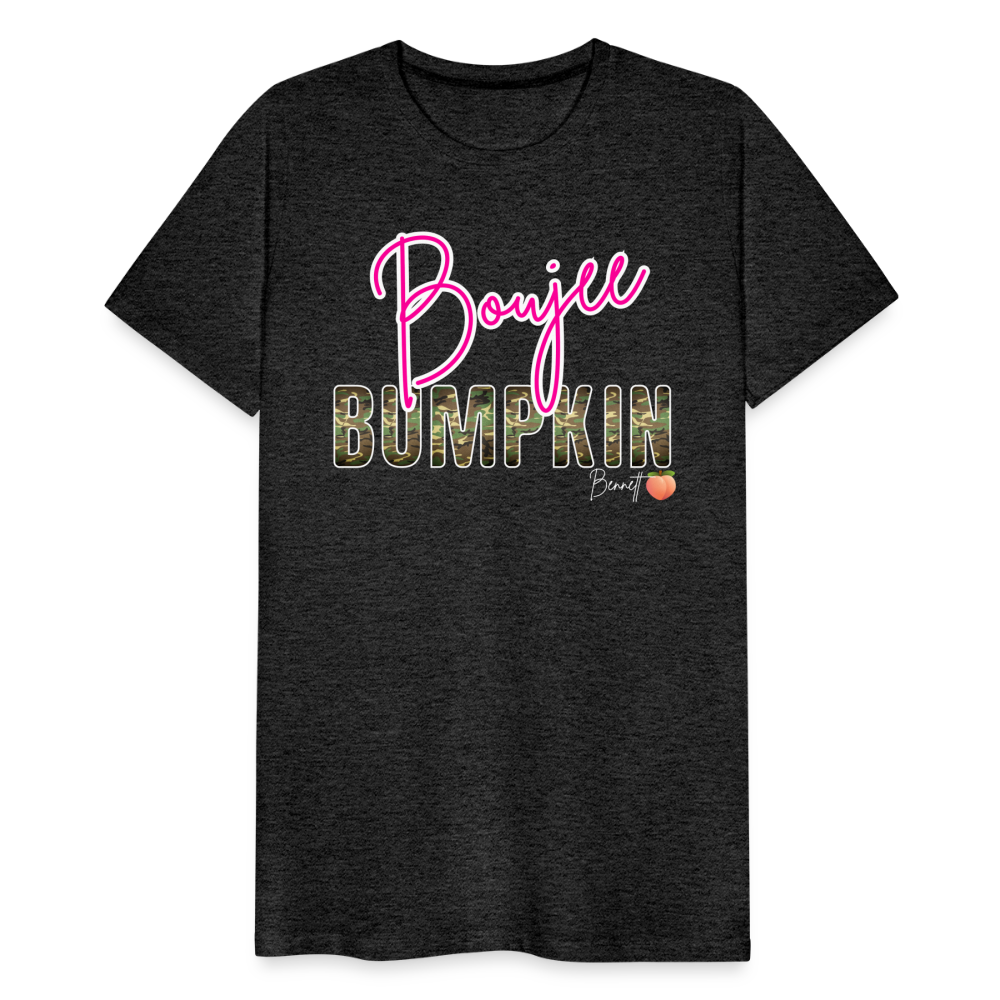 BENNETT PEACH BOUJEE BUMPKIN Men's Premium T-Shirt - charcoal grey