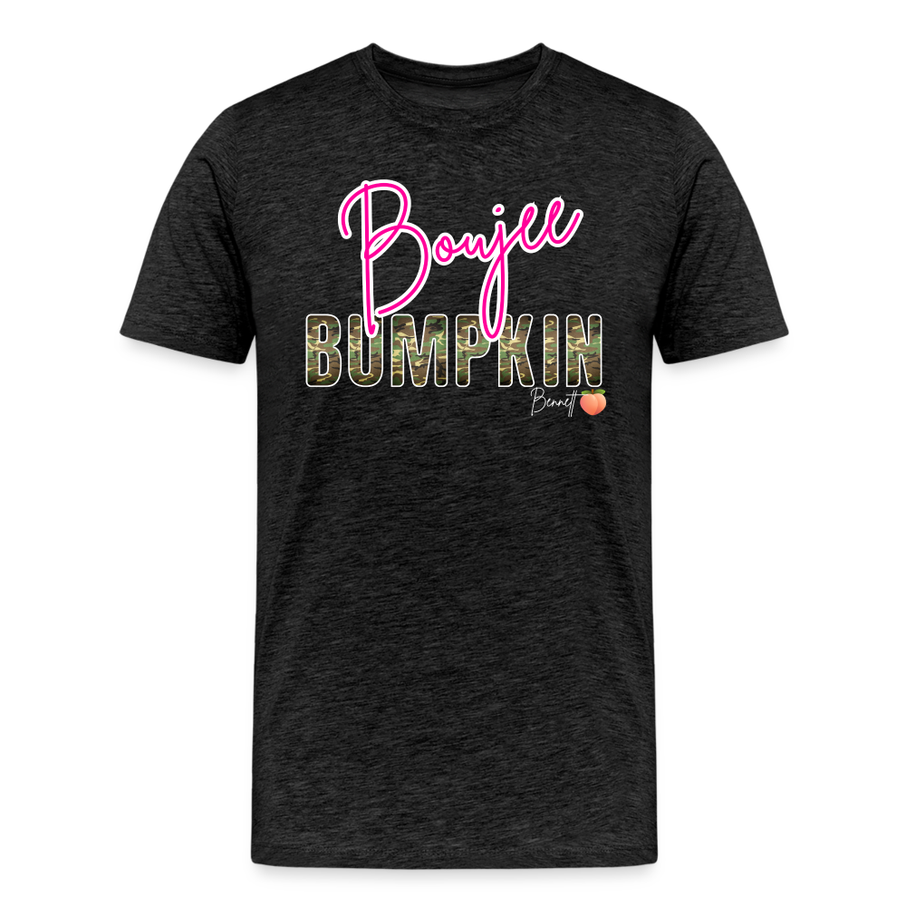 BENNETT PEACH BOUJEE BUMPKIN Men's Premium T-Shirt - charcoal grey