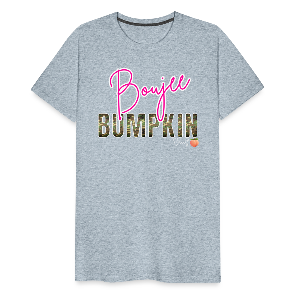 BENNETT PEACH BOUJEE BUMPKIN Men's Premium T-Shirt - heather ice blue