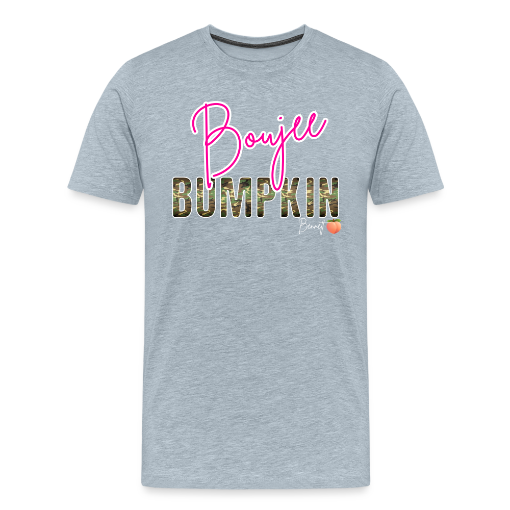 BENNETT PEACH BOUJEE BUMPKIN Men's Premium T-Shirt - heather ice blue