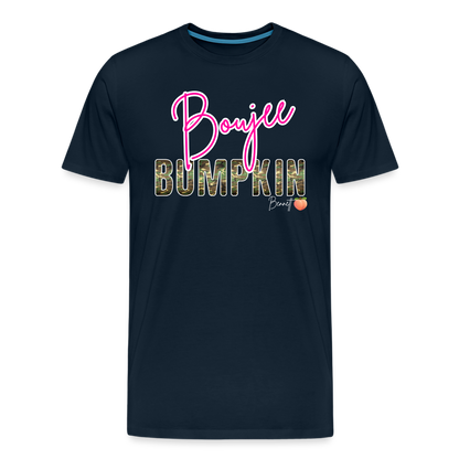 BENNETT PEACH BOUJEE BUMPKIN Men's Premium T-Shirt - deep navy