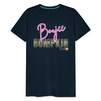 BENNETT PEACH BOUJEE BUMPKIN Men's Premium T-Shirt - deep navy