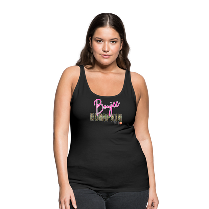 BENNETT PEACH BOUJEE BUMPKIN Women’s Premium Tank Top - black