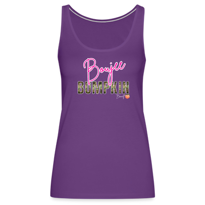 BENNETT PEACH BOUJEE BUMPKIN Women’s Premium Tank Top - purple