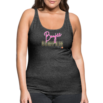 BENNETT PEACH BOUJEE BUMPKIN Women’s Premium Tank Top - charcoal grey