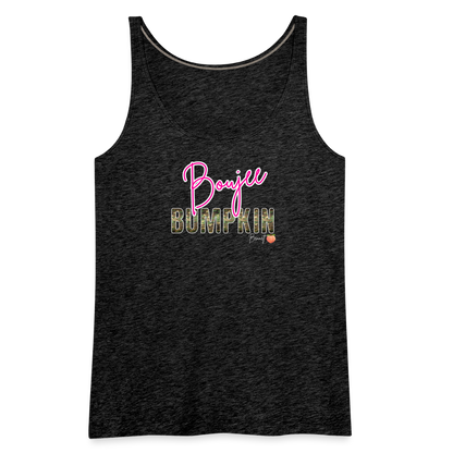 BENNETT PEACH BOUJEE BUMPKIN Women’s Premium Tank Top - charcoal grey