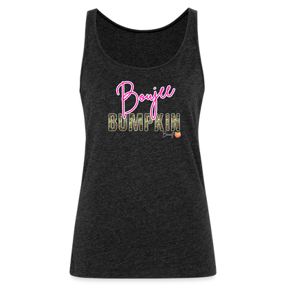 BENNETT PEACH BOUJEE BUMPKIN Women’s Premium Tank Top - charcoal grey