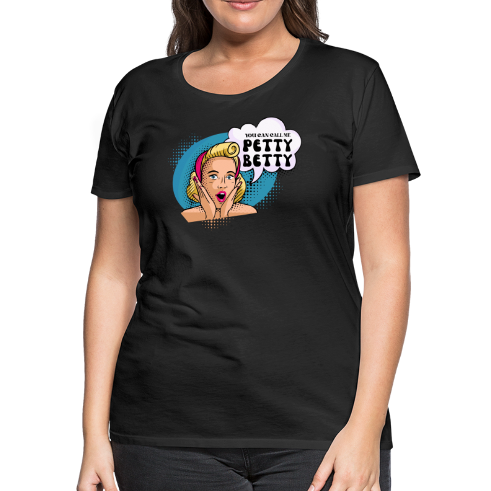 BENNETT PEACH "PETTY BETTY" Women’s Premium T-Shirt - black