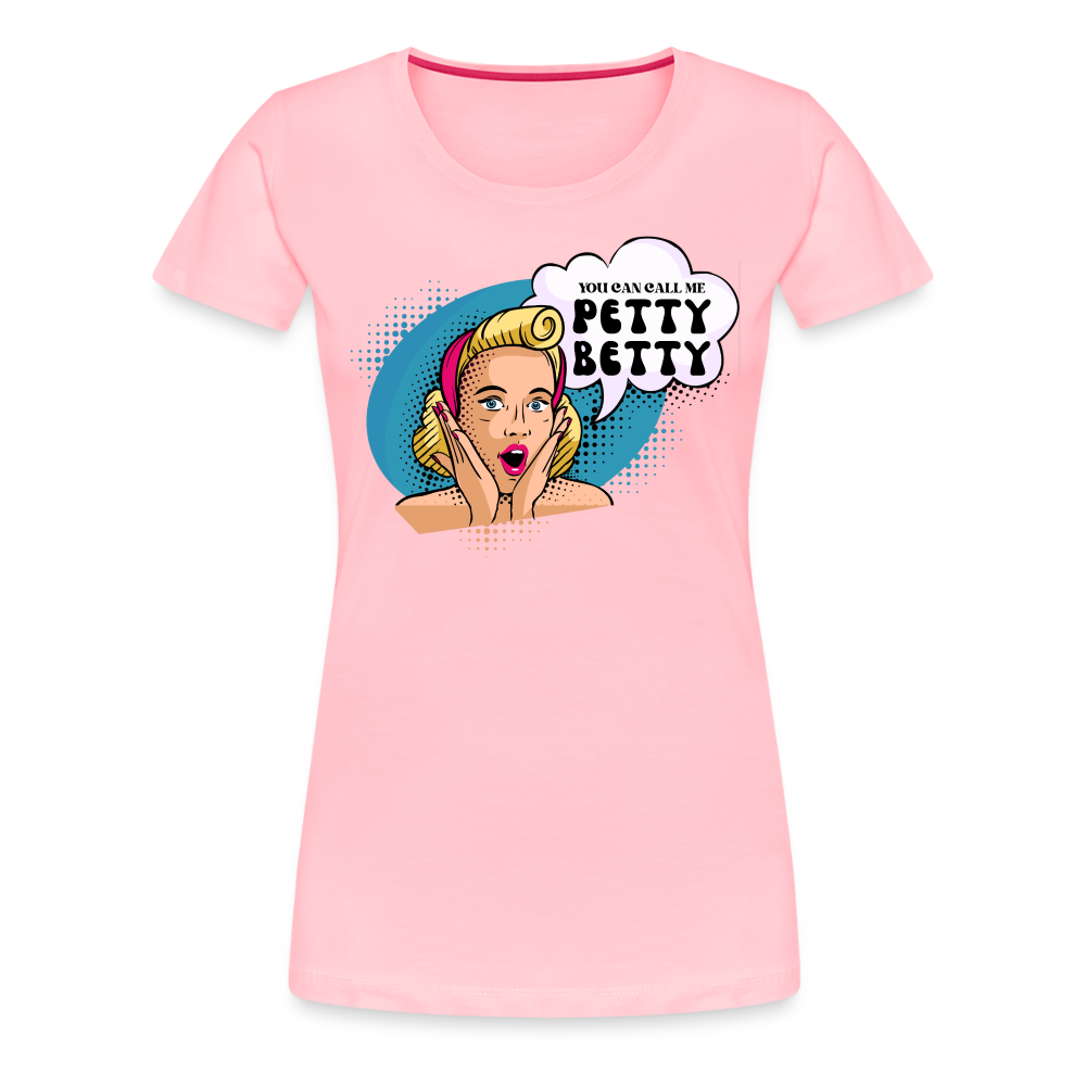 BENNETT PEACH "PETTY BETTY" Women’s Premium T-Shirt - pink