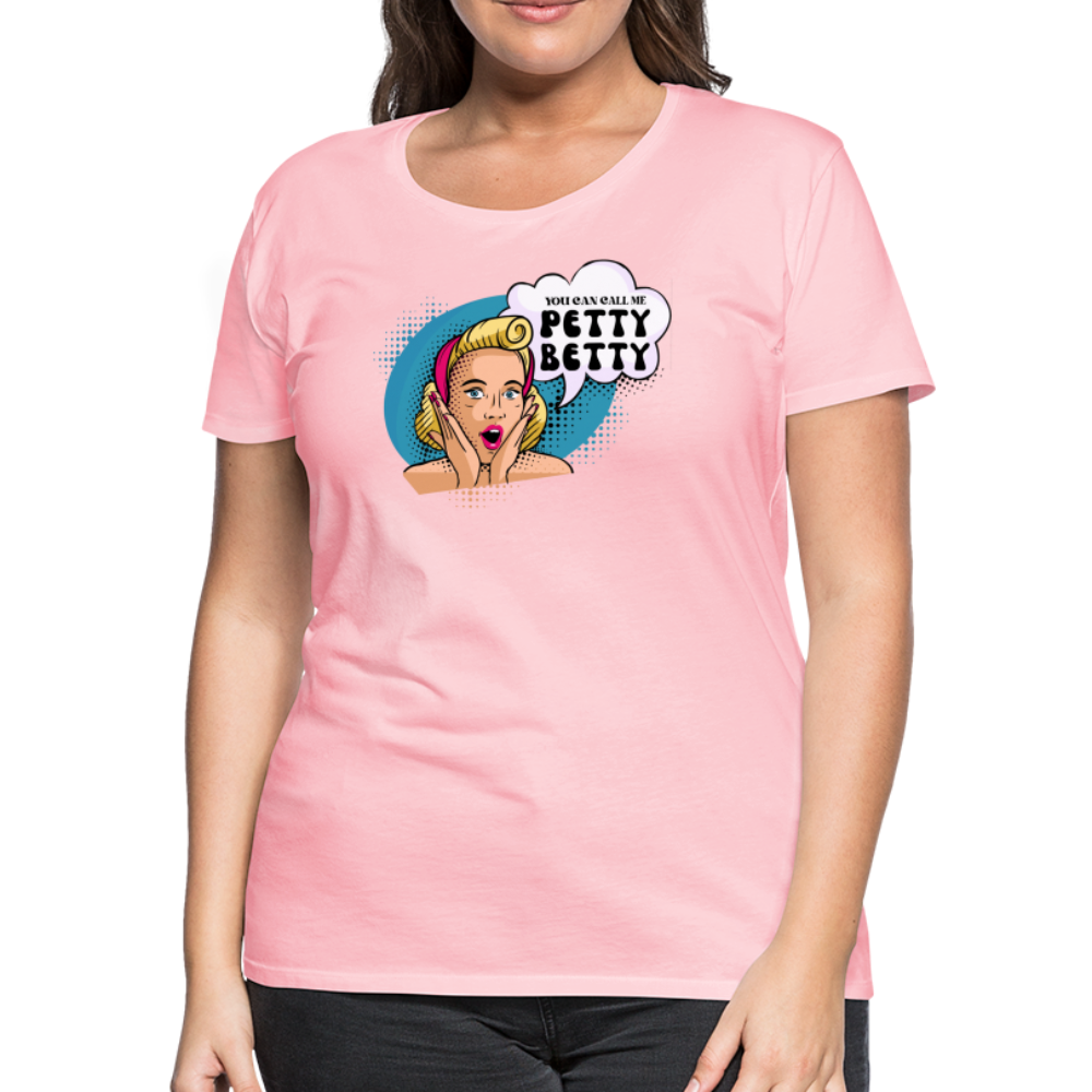 BENNETT PEACH "PETTY BETTY" Women’s Premium T-Shirt - pink