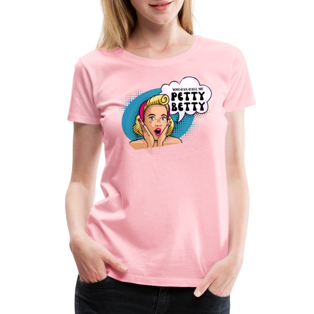 BENNETT PEACH "PETTY BETTY" Women’s Premium T-Shirt - pink