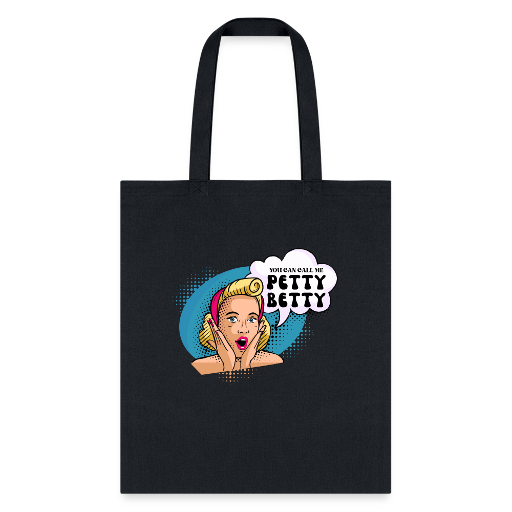 BENNETT PEACH "PETTY BETTY" Tote Bag - black