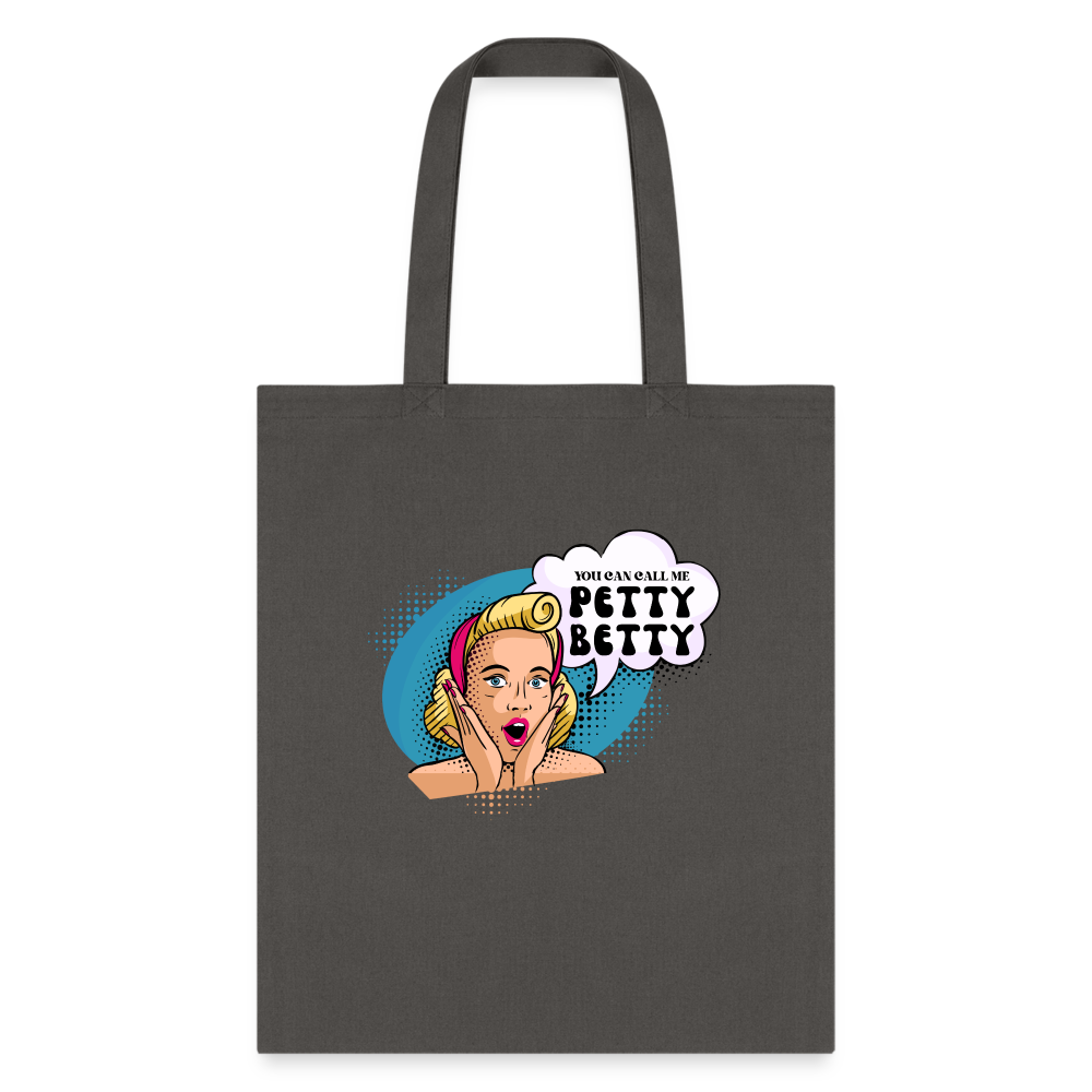 BENNETT PEACH "PETTY BETTY" Tote Bag - charcoal