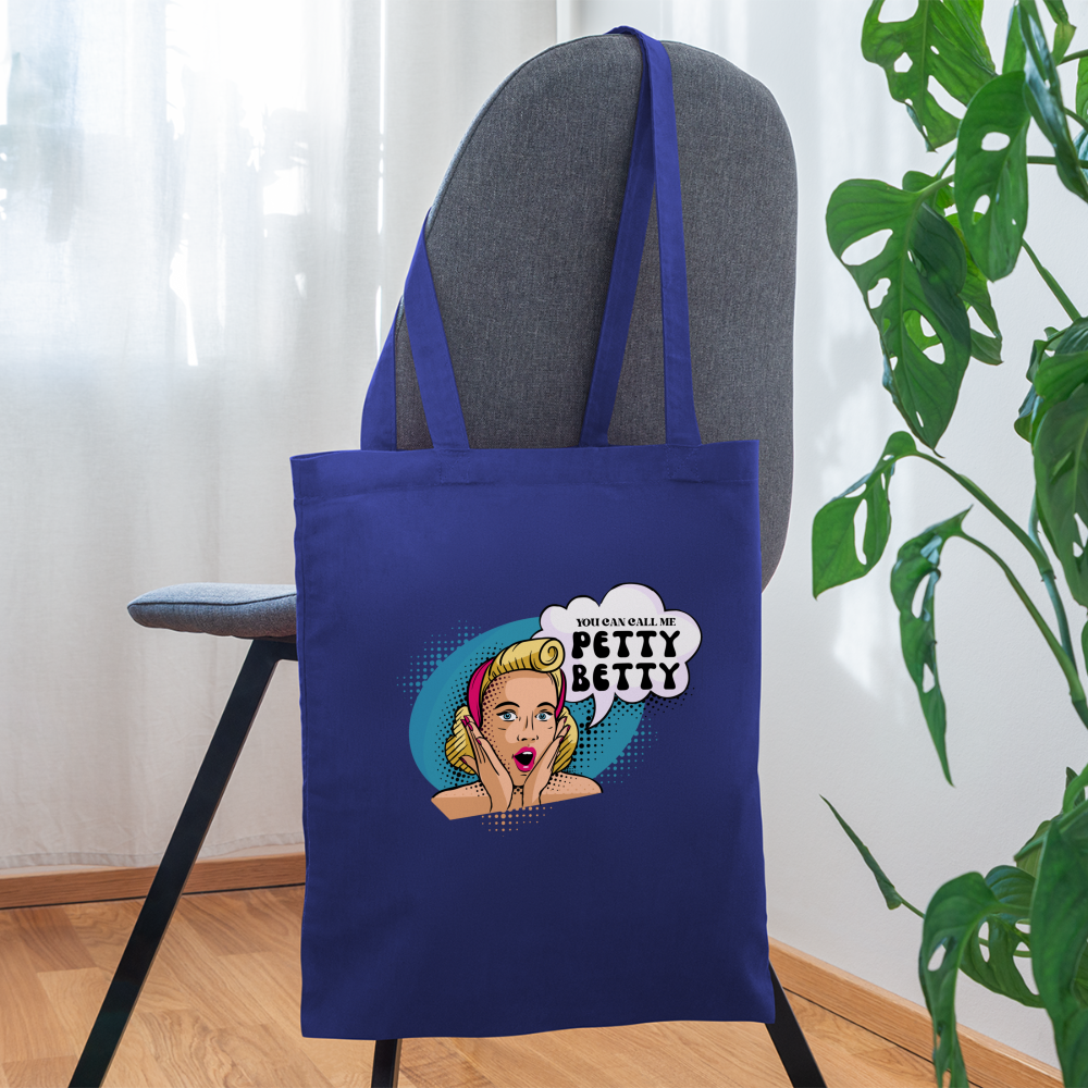 BENNETT PEACH "PETTY BETTY" Tote Bag - royal blue