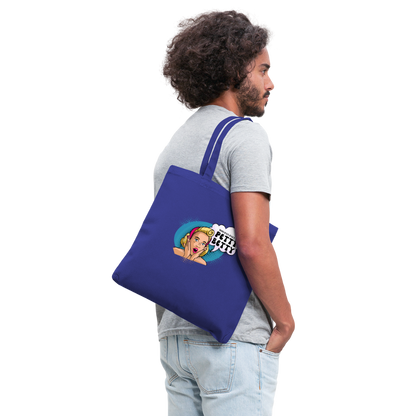 BENNETT PEACH "PETTY BETTY" Tote Bag - royal blue